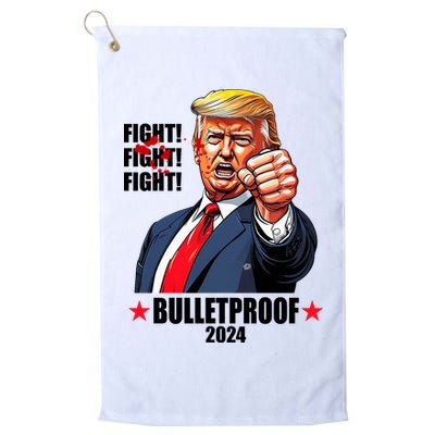 Donald Trump Shot Bulletproof Fight 2024 Election Golf Towel