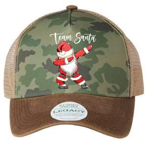 Dabbing Team Santa Claus Christmas Tree Lights Dab Xmas Cute Gift Legacy Tie Dye Trucker Hat