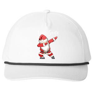 Dabbing Team Santa Claus Christmas Tree Lights Dab Xmas Cute Gift Snapback Five-Panel Rope Hat