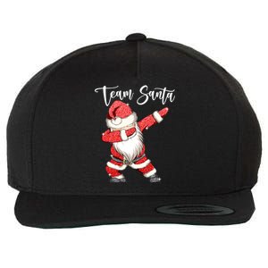 Dabbing Team Santa Claus Christmas Tree Lights Dab Xmas Cute Gift Wool Snapback Cap