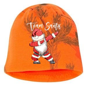 Dabbing Team Santa Claus Christmas Tree Lights Dab Xmas Cute Gift Kati - Camo Knit Beanie