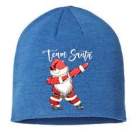 Dabbing Team Santa Claus Christmas Tree Lights Dab Xmas Cute Gift Sustainable Beanie