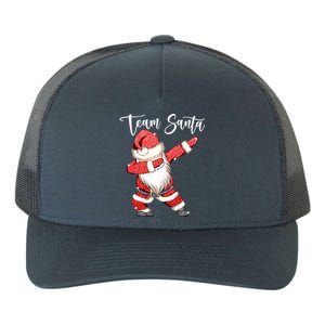 Dabbing Team Santa Claus Christmas Tree Lights Dab Xmas Cute Gift Yupoong Adult 5-Panel Trucker Hat