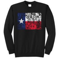 Distressed Texas State Flag Houston Austin Tx El Paso Sweatshirt