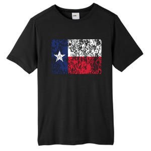 Distressed Texas State Flag Houston Austin Tx El Paso Tall Fusion ChromaSoft Performance T-Shirt