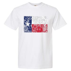 Distressed Texas State Flag Houston Austin Tx El Paso Garment-Dyed Heavyweight T-Shirt