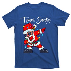 Dabbing Team Santa Claus Christmas Tree Lights Dab Xmas Gift T-Shirt