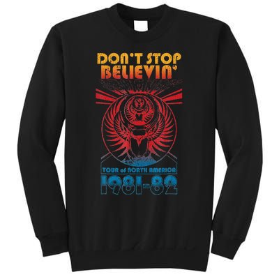 Don t StopBelievenVintage 1981 1982 Sweatshirt