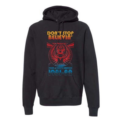 Don t StopBelievenVintage 1981 1982 Premium Hoodie