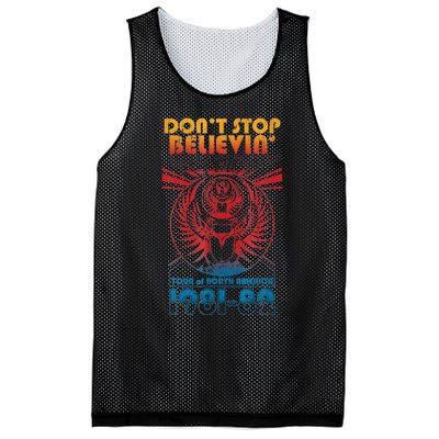 Don t StopBelievenVintage 1981 1982 Mesh Reversible Basketball Jersey Tank