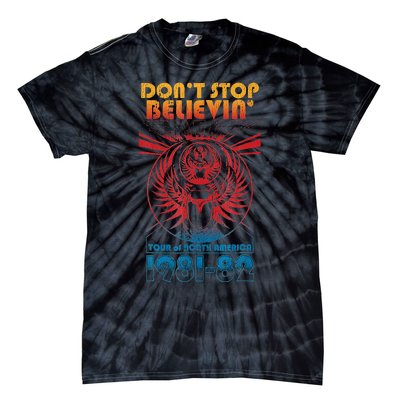 Don t StopBelievenVintage 1981 1982 Tie-Dye T-Shirt