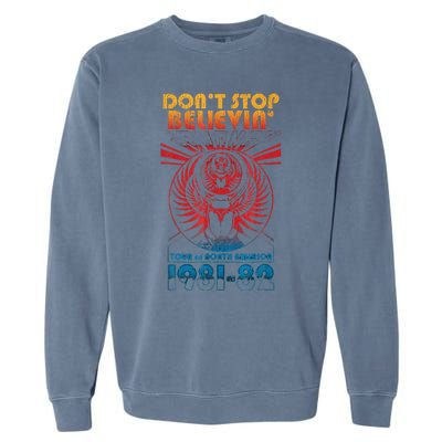 Don t StopBelievenVintage 1981 1982 Garment-Dyed Sweatshirt