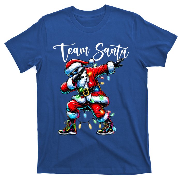 Dabbing Team Santa Claus Christmas Tree Lights Dab Xmas Great Gift T-Shirt