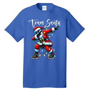 Dabbing Team Santa Claus Christmas Tree Lights Dab Xmas Great Gift Tall T-Shirt