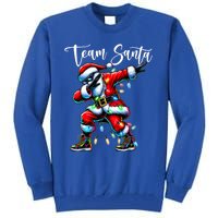 Dabbing Team Santa Claus Christmas Tree Lights Dab Xmas Great Gift Tall Sweatshirt