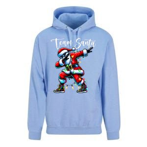 Dabbing Team Santa Claus Christmas Tree Lights Dab Xmas Great Gift Unisex Surf Hoodie