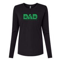 Dad The Smoker The Myth The Legend Smoke Marijuana Womens Cotton Relaxed Long Sleeve T-Shirt