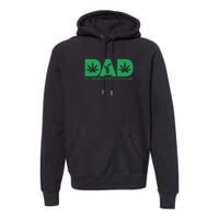 Dad The Smoker The Myth The Legend Smoke Marijuana Premium Hoodie