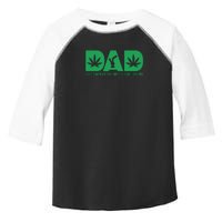 Dad The Smoker The Myth The Legend Smoke Marijuana Toddler Fine Jersey T-Shirt