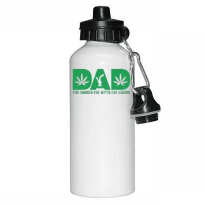 Dad The Smoker The Myth The Legend Smoke Marijuana Aluminum Water Bottle