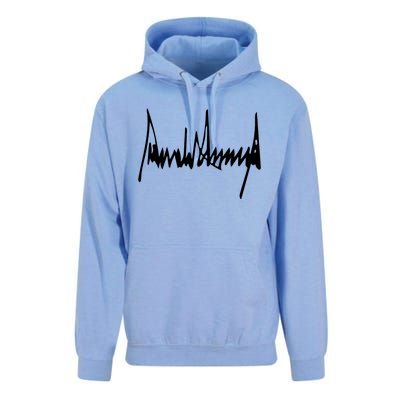 Donald Trump Signature America Country Usa Presidents Day Unisex Surf Hoodie