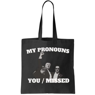 Donald Trump Shooting Trump For President 2024 Tote Bag