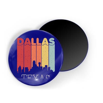 Dallas Texas Skyline Cityscape Great Gift Magnet