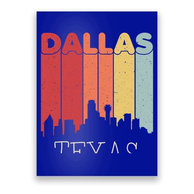 Dallas Texas Skyline Cityscape Great Gift Poster