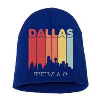 Dallas Texas Skyline Cityscape Great Gift Short Acrylic Beanie