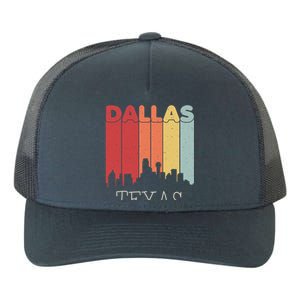 Dallas Texas Skyline Cityscape Great Gift Yupoong Adult 5-Panel Trucker Hat