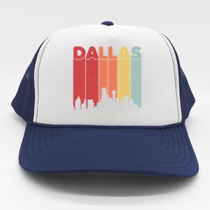 Dallas Texas Skyline Cityscape Great Gift Trucker Hat