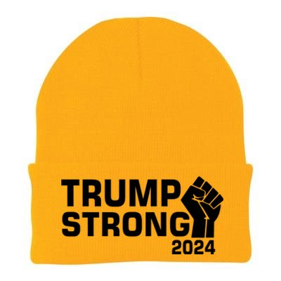 Donald Trump Strong 2024 Knit Cap Winter Beanie