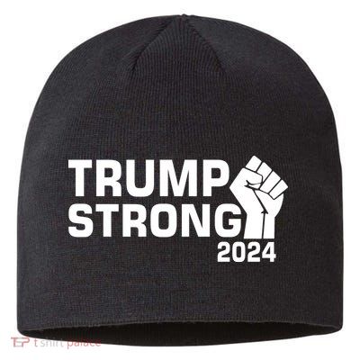 Donald Trump Strong 2024 Sustainable Beanie