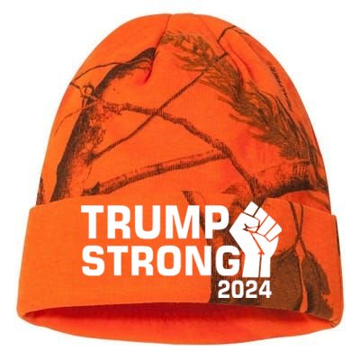 Donald Trump Strong 2024 Kati Licensed 12" Camo Beanie