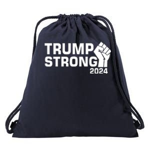 Donald Trump Strong 2024 Drawstring Bag