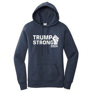 Donald Trump Strong 2024 Women's Pullover Hoodie