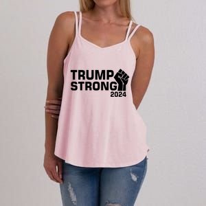 Donald Trump Strong 2024 Women's Strappy Tank