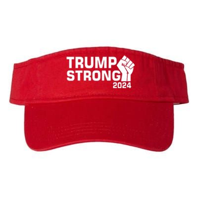 Donald Trump Strong 2024 Valucap Bio-Washed Visor