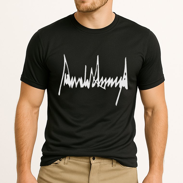 Donald Trump Signature America Country Usa Presidents Day Cooling Performance Crew T-Shirt