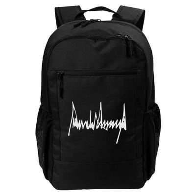 Donald Trump Signature America Country Usa Presidents Day Backpack