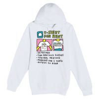 Detached Two Spacious Sleeves Central Heating Premium Pullover Hoodie