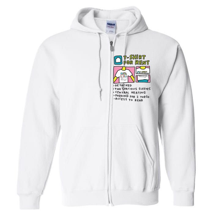 Detached Two Spacious Sleeves Central Heating Full Zip Hoodie