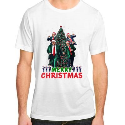 Dancing Trump Santa Merry Xmas Make Christmas Great Again Adult ChromaSoft Performance T-Shirt