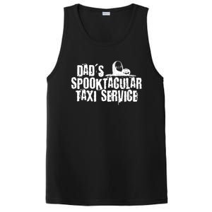 Dads Taxi Service Halloween Funny Gift PosiCharge Competitor Tank