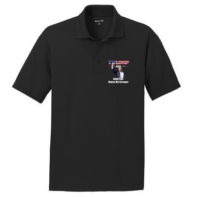 Donald Trump Shooting Makes Me Stronger PosiCharge RacerMesh Polo