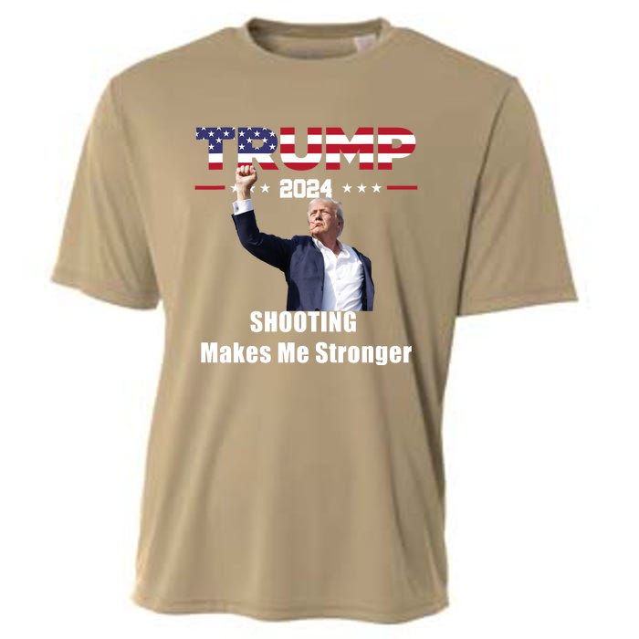 Donald Trump Shooting Makes Me Stronger Cooling Performance Crew T-Shirt