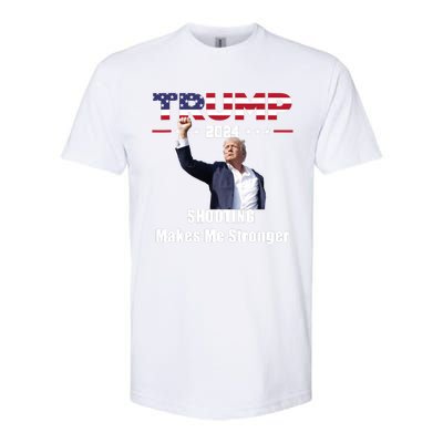 Donald Trump Shooting Makes Me Stronger Softstyle® CVC T-Shirt