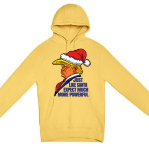 Donald Trump Santa Claus Christmas Premium Pullover Hoodie