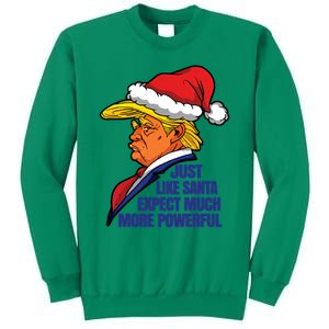 Donald Trump Santa Claus Christmas Sweatshirt