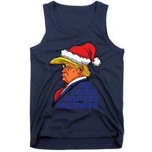 Donald Trump Santa Claus Christmas Tank Top